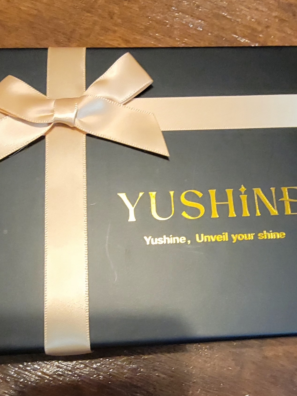 Gold Satin Ribbon Lash Gift Set - Neutral Gold